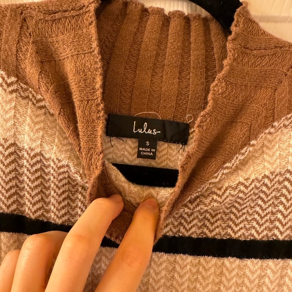 Lulus Striped Mini Dress - Picture 2 of 3